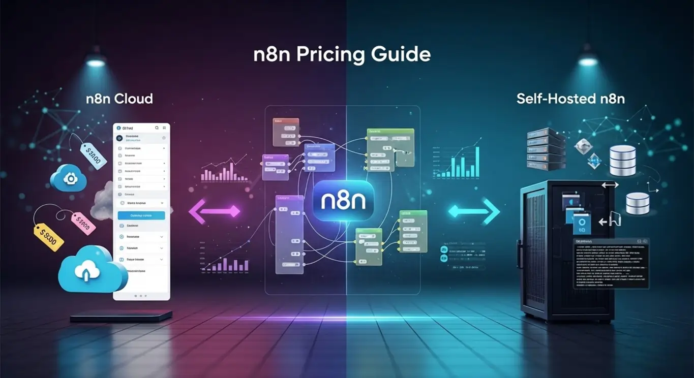 n8n Pricing Guide 2026: Cloud Cost, Self-Hosted Cost, and Zapier Comparison