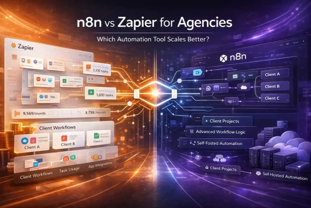 n8n vs Zapier for Agencies
