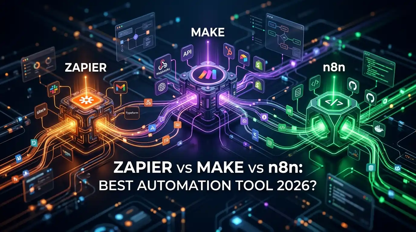 Zapier vs Make vs n8n: Which Workflow Automation Software Is Best in 2026?